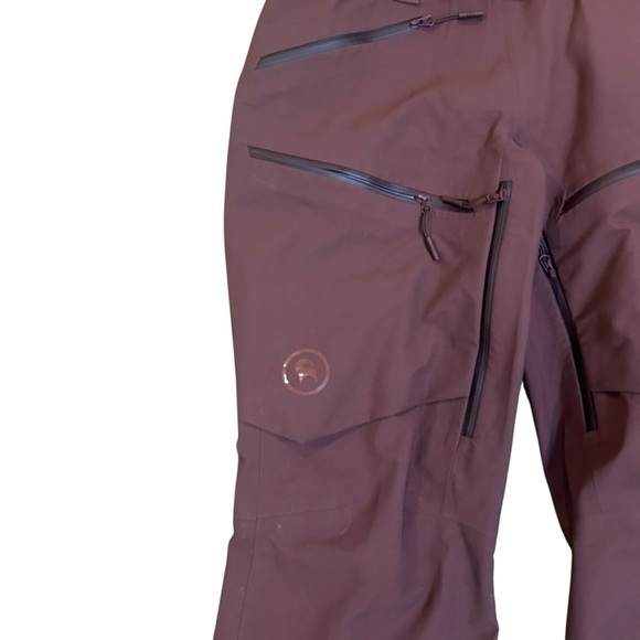 Women's Brown Ski Pants - Picture 8 of 16